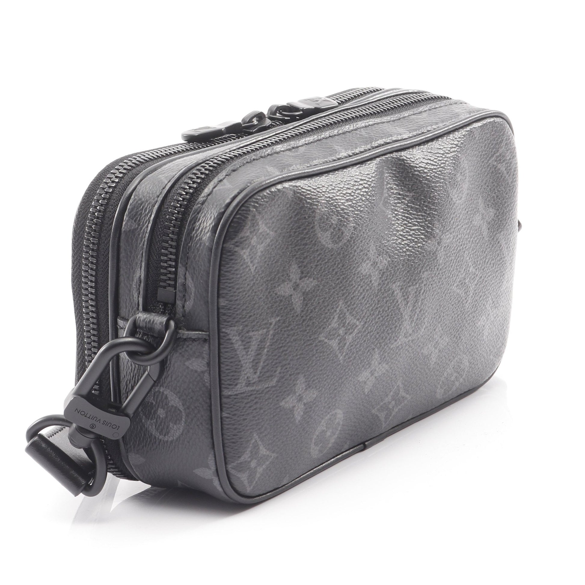 アルファ ウェアラブルウォレット NV モノグラムエクリプス ショルダーバッグ PVC レザー ブラック ルイヴィトン バッグ LOUIS VUITTON