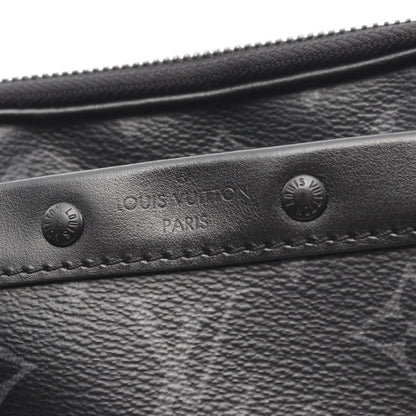 アルファ ウェアラブルウォレット NV モノグラムエクリプス ショルダーバッグ PVC レザー ブラック ルイヴィトン バッグ LOUIS VUITTON