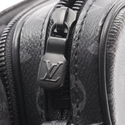 アルファ ウェアラブルウォレット NV モノグラムエクリプス ショルダーバッグ PVC レザー ブラック ルイヴィトン バッグ LOUIS VUITTON