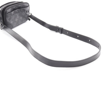 アルファ ウェアラブルウォレット NV モノグラムエクリプス ショルダーバッグ PVC レザー ブラック ルイヴィトン バッグ LOUIS VUITTON