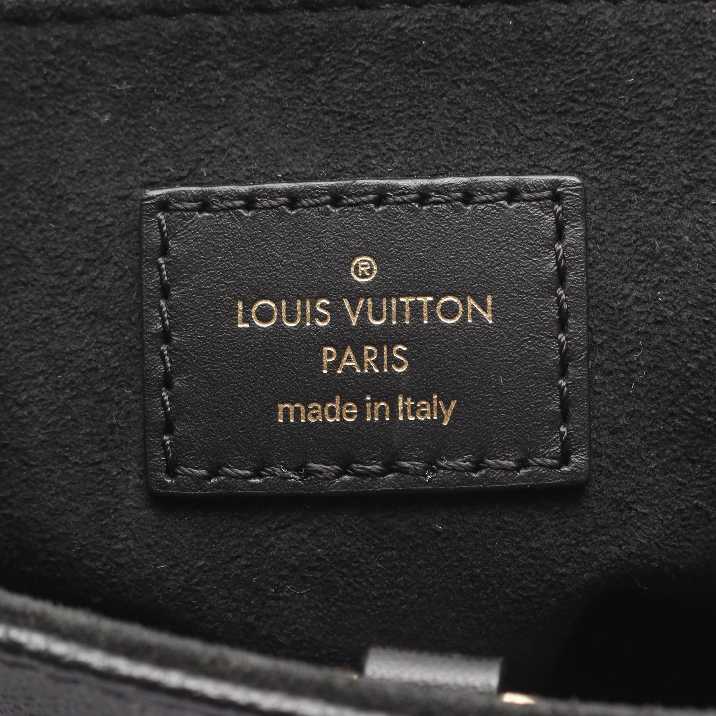 オンザゴーPM モノグラムアンプラント ノワール ハンドバッグ レザー ブラック 2WAY ルイヴィトン バッグ LOUIS VUITTON
