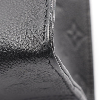 オンザゴーPM モノグラムアンプラント ノワール ハンドバッグ レザー ブラック 2WAY ルイヴィトン バッグ LOUIS VUITTON