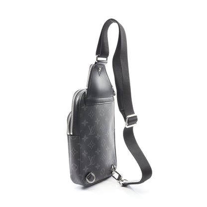 アヴェニュー スリングバッグ モノグラムエクリプス ボディバッグ PVC レザー ブラック ルイヴィトン バッグ LOUIS VUITTON