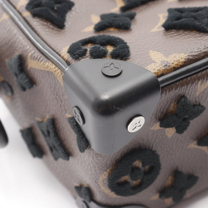 ミニ ソフトトランク モノグラム タフタージュ ショルダーバッグ PVC レザー ブラウン ブラック ルイヴィトン バッグ LOUIS VUITTON
