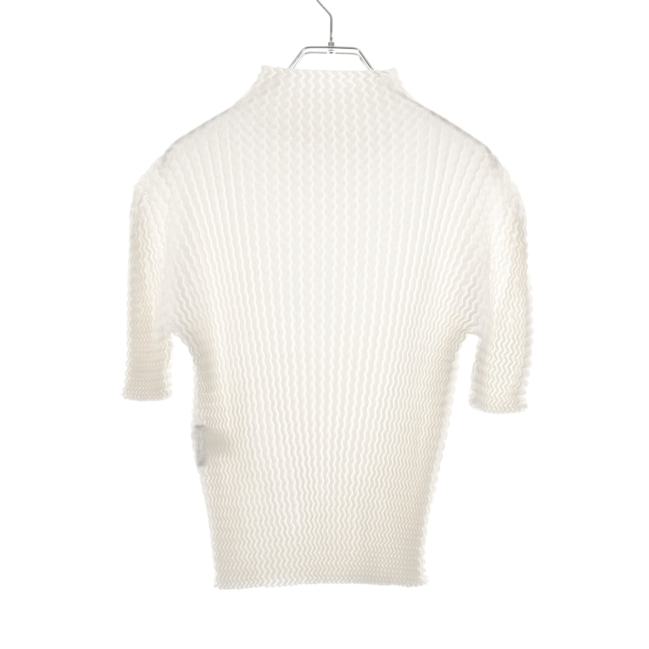 専用 イッセイミヤケ ISSEY MIYAKE ホワイト ハイネック シャツ