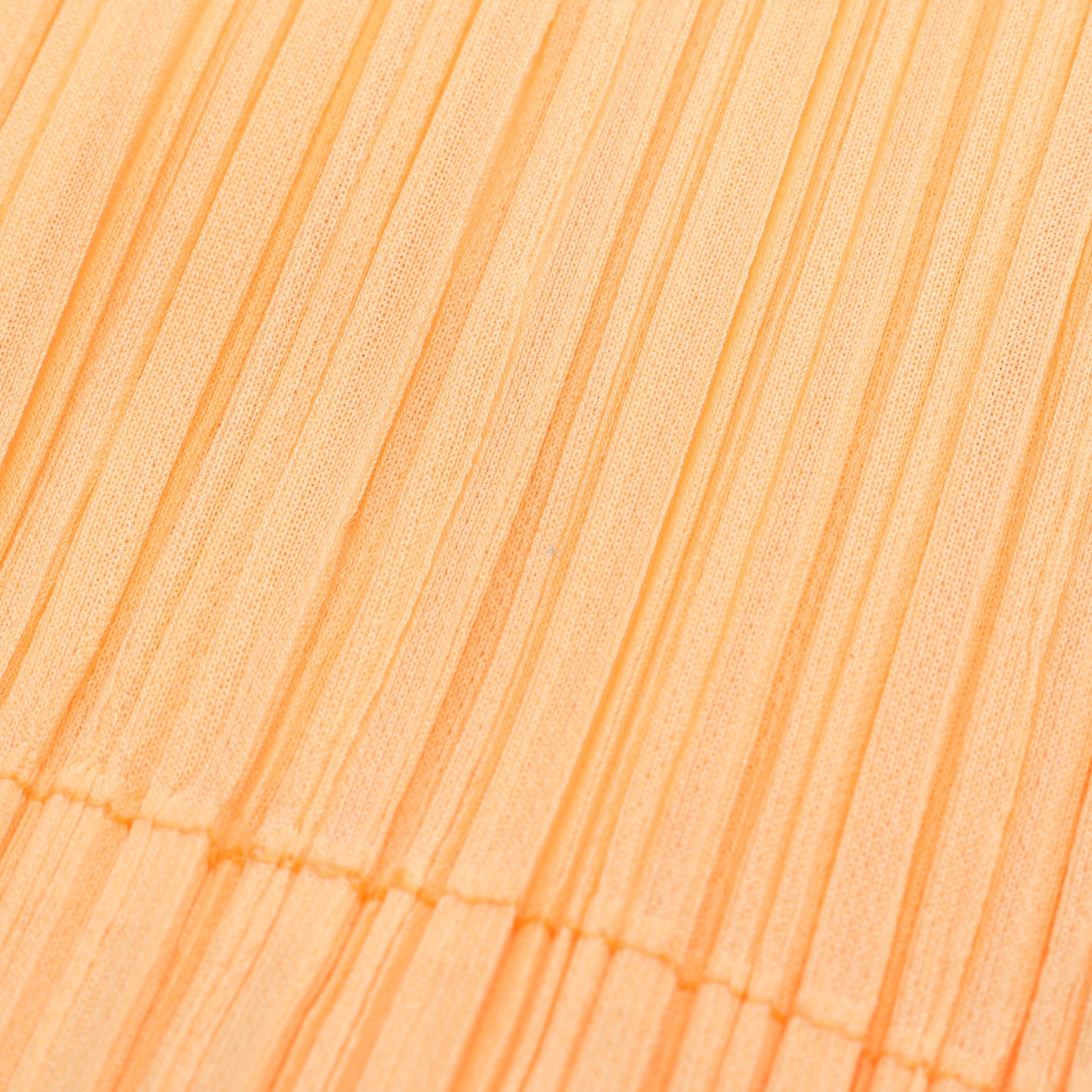 プリーツ カーディガン オレンジ プリーツプリーズ トップス PLEATS PLEASE