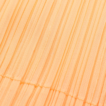 プリーツ カーディガン オレンジ プリーツプリーズ トップス PLEATS PLEASE