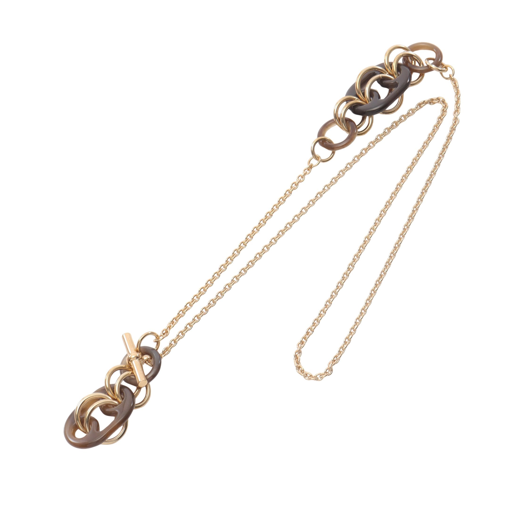 ユリディスPM ネックレス バッファローホーン GP ゴールド ダーク