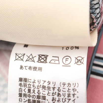 Lettres Equestres Tシャツ クルーネック コットン ブラック ピンク ブルー エルメス トップス HERMES