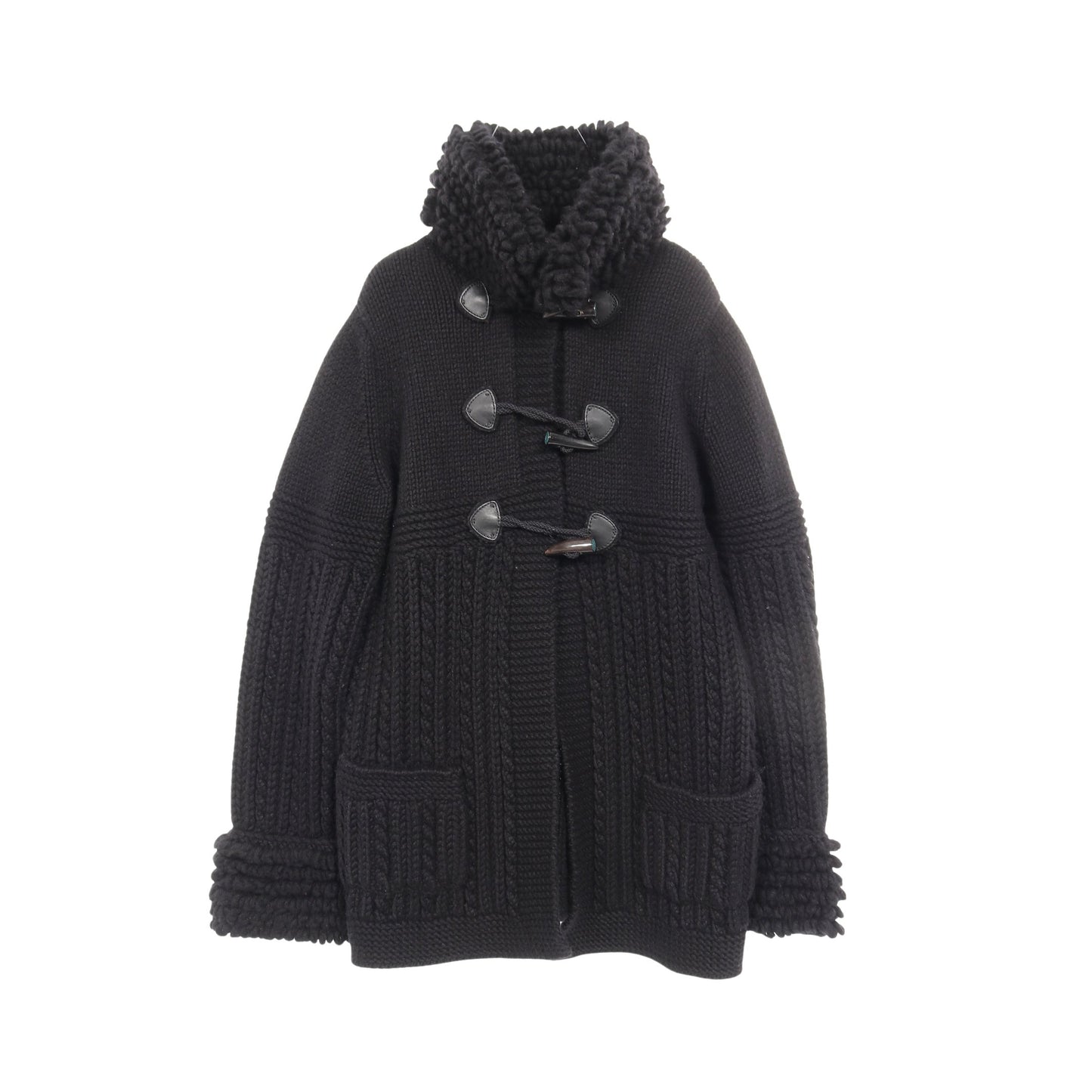 ココマークトグル ダッフルコート カシミヤ ブラック シャネル アウター CHANEL