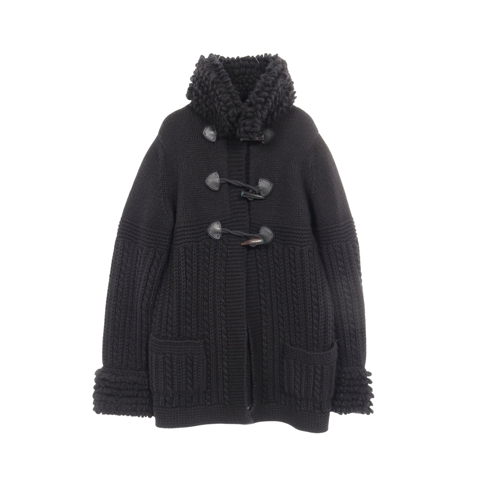 ココマークトグル ダッフルコート カシミヤ ブラック シャネル アウター CHANEL