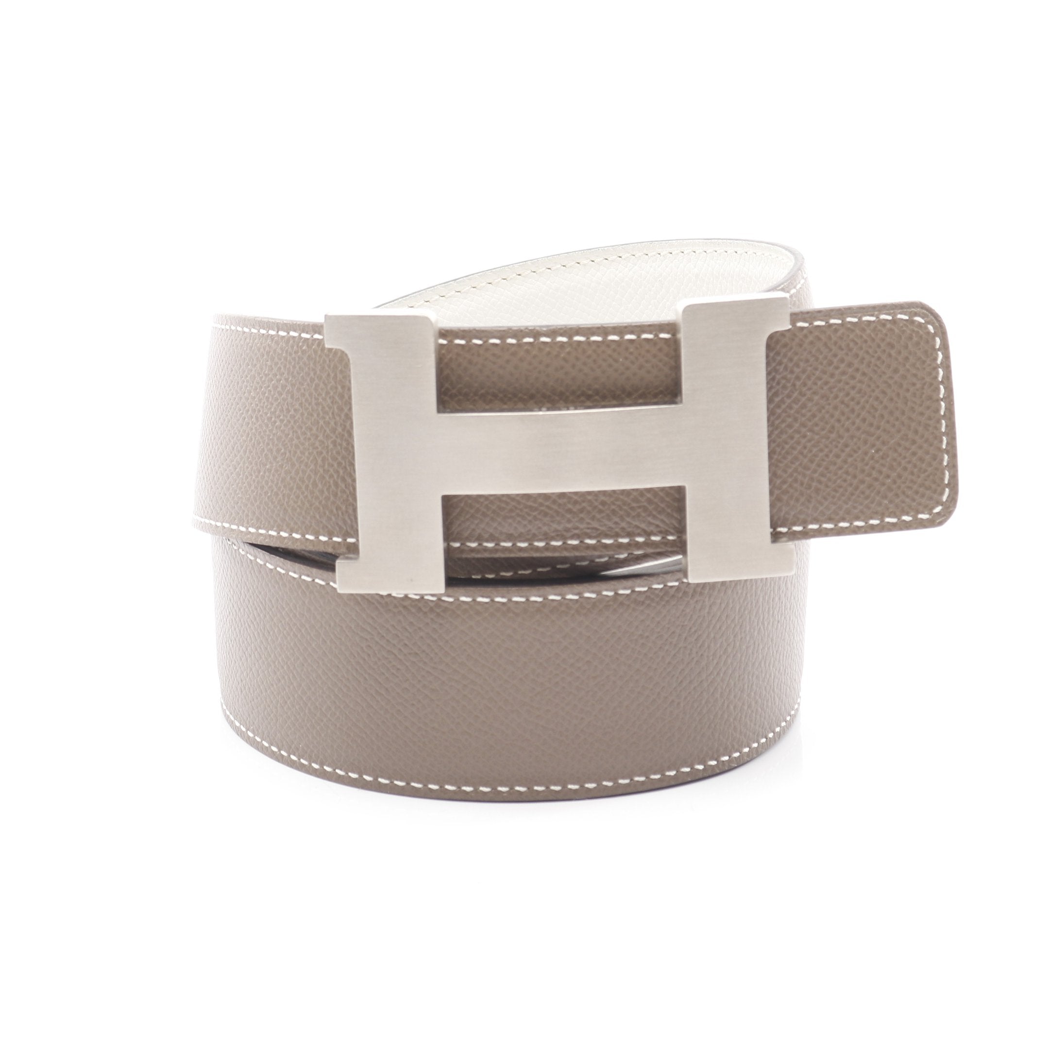 エルメス HERMES コンスタンス リバーシブル ベルト シルバーバックル