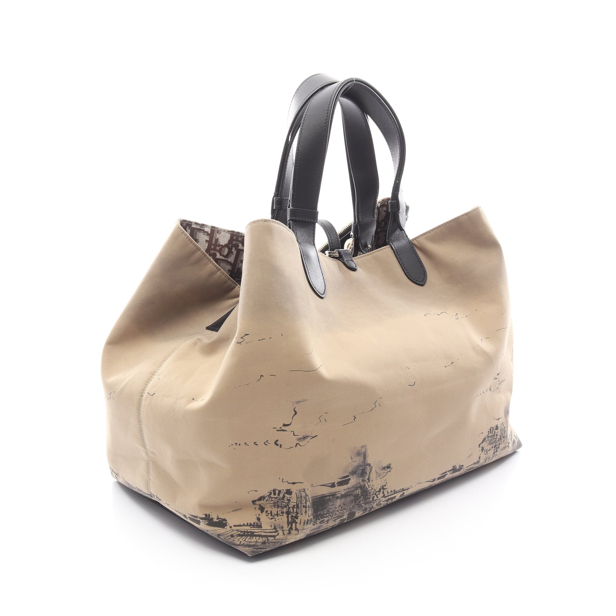 トゥジュール オブリーク ラージ ハンドバッグ トートバッグ