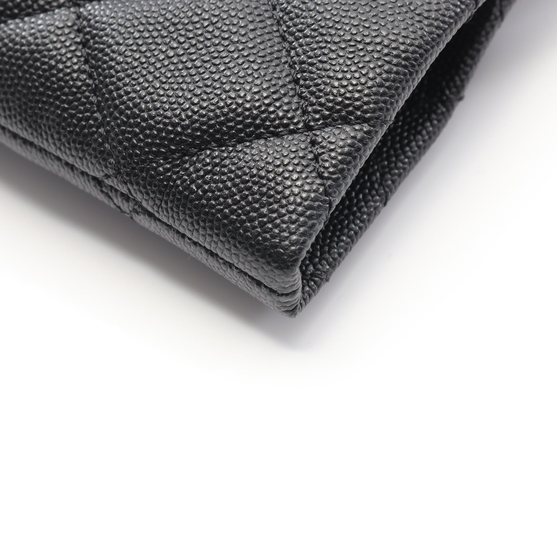 マトラッセ チェーンショルダーバッグ チェーントートバッグ キャビアスキン ブラック ゴールド金具 シャネル バッグ CHANEL
