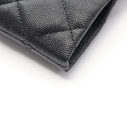 マトラッセ チェーンショルダーバッグ チェーントートバッグ キャビアスキン ブラック ゴールド金具 シャネル バッグ CHANEL