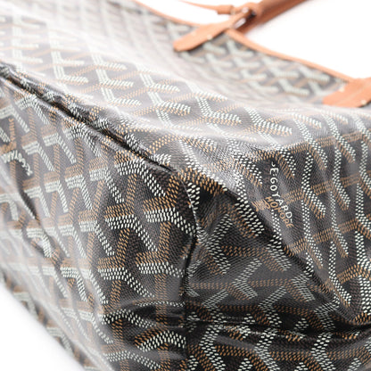 サンルイPM ハンドバッグ トートバッグ コーティングキャンバス レザー ブラック ブラウン マルチカラー ゴヤール バッグ GOYARD