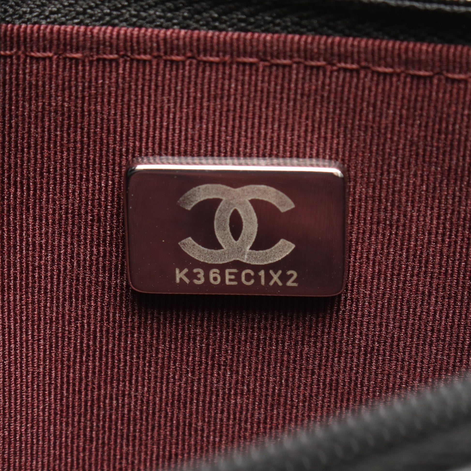 マトラッセ チェーンウォレット キャビアスキン ブラック シルバー金具 シャネル バッグ CHANEL