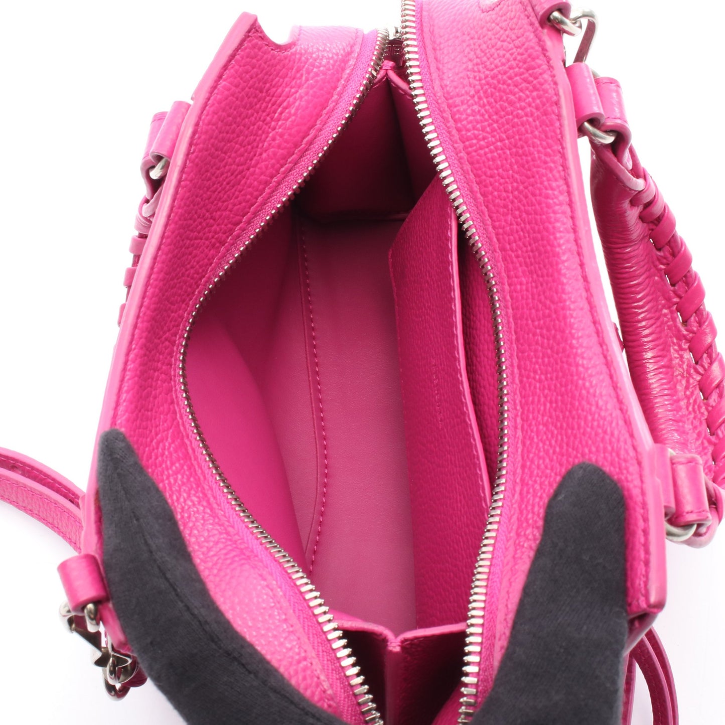 ネオ クラシック ナノ ハンドバッグ レザー ピンクパープル 2WAY バレンシアガ バッグ BALENCIAGA