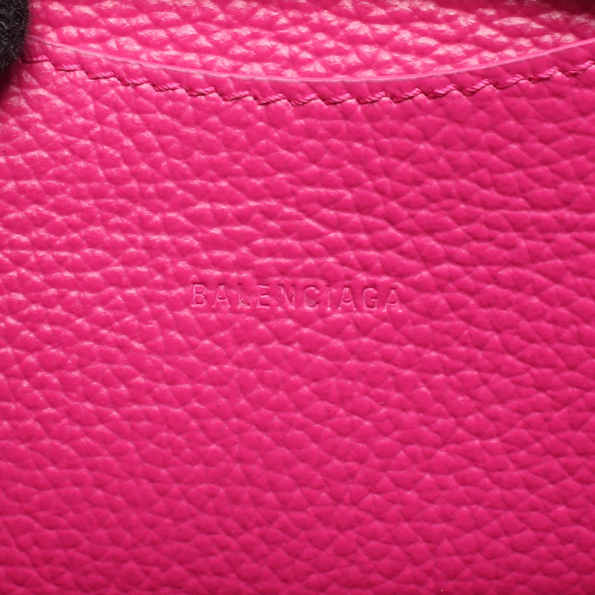 ネオ クラシック ナノ ハンドバッグ レザー ピンクパープル 2WAY バレンシアガ バッグ BALENCIAGA