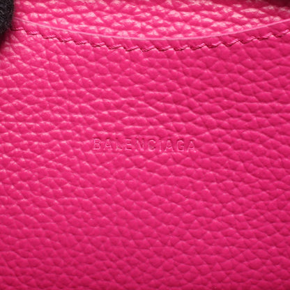 ネオ クラシック ナノ ハンドバッグ レザー ピンクパープル 2WAY バレンシアガ バッグ BALENCIAGA