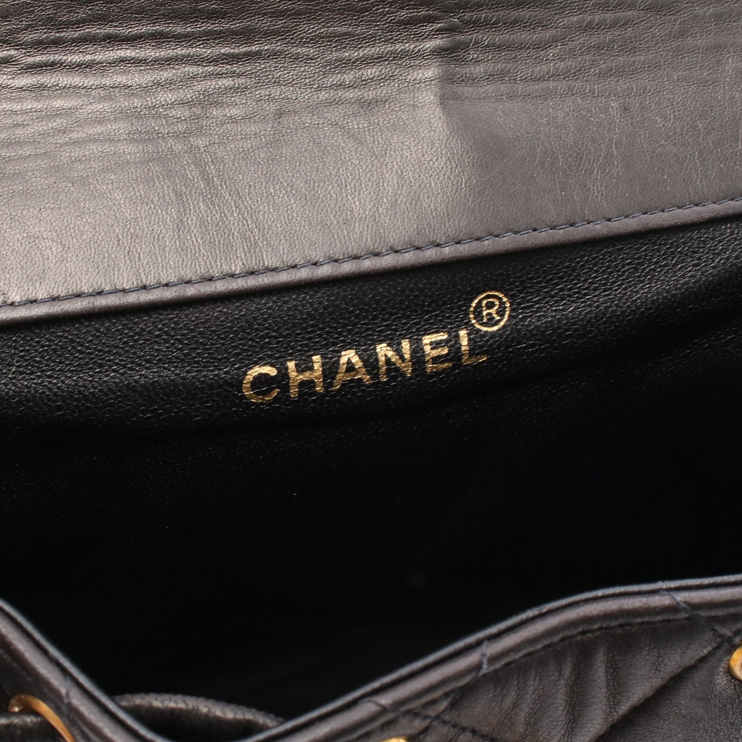 マトラッセ バックパック リュックサック ラムスキン ブラック ゴールド金具 シャネル バッグ CHANEL