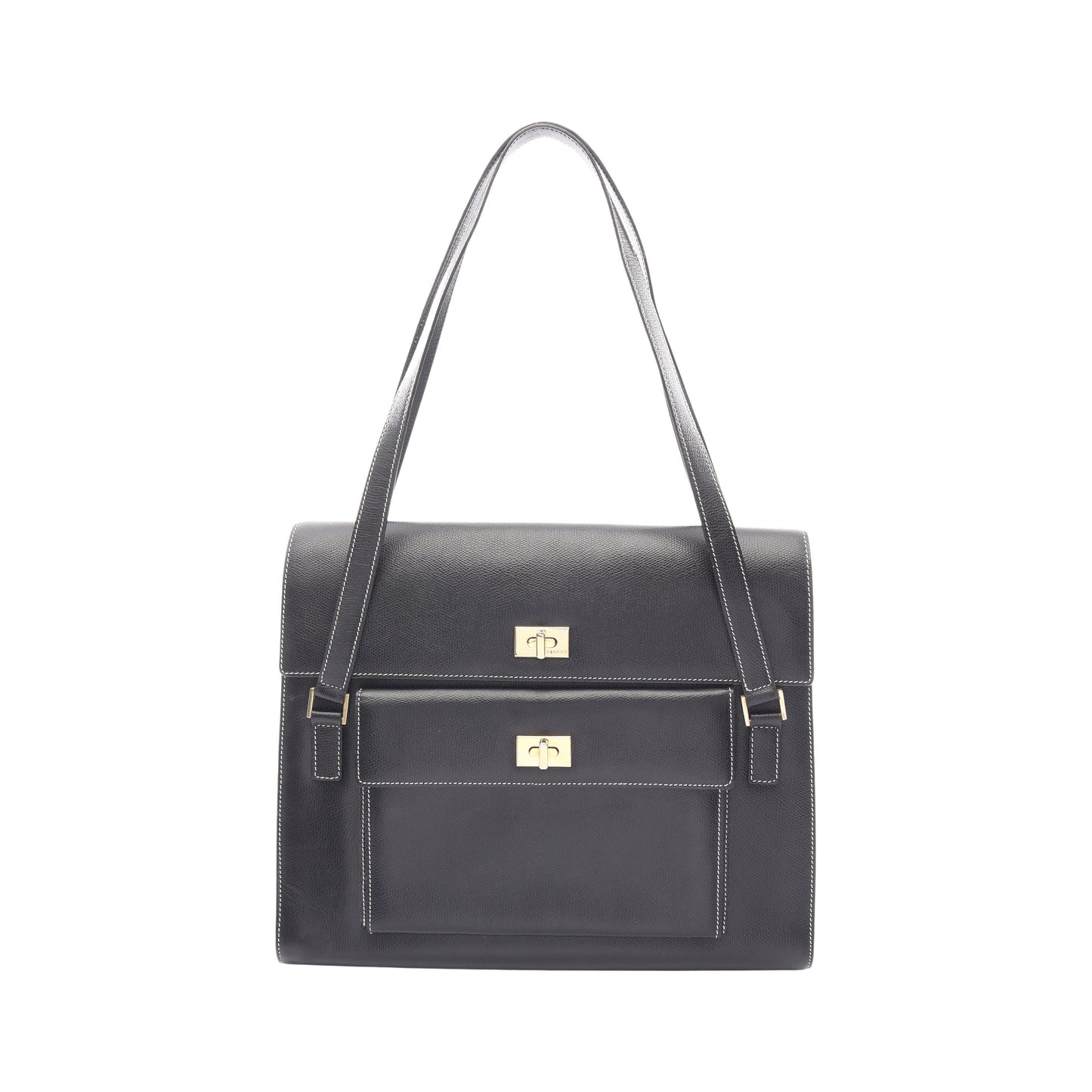 ショルダーバッグ レザー ブラック バリー バッグ BALLY