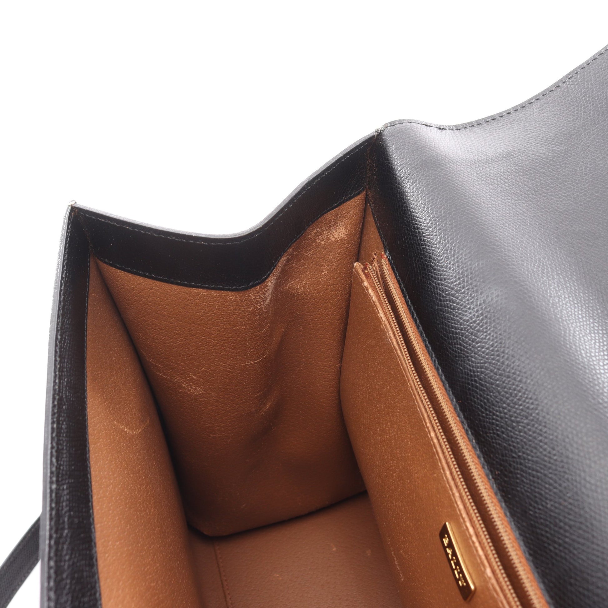 ショルダーバッグ レザー ブラック バリー バッグ BALLY