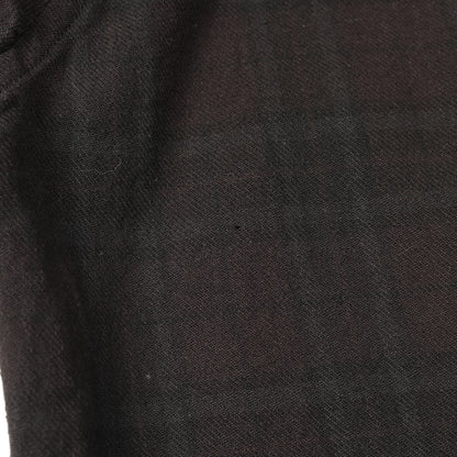 ネルシャツ 長袖 チェック コットン ブラック レッド ホワイト ブラックコムデギャルソン トップス BLACK COMME des GARCONS