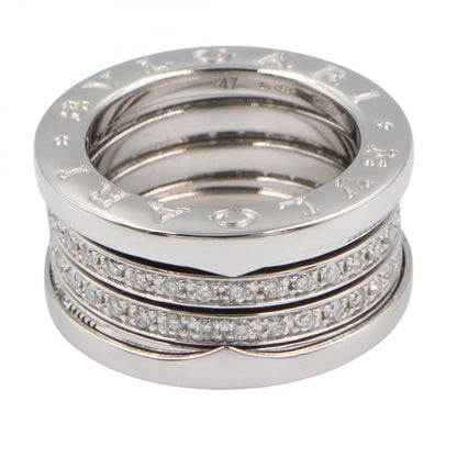 B-zero1 ビーゼロワン リング ダイヤ リング 指輪 K18WG ダイヤモンド ホワイトゴールド クリア ブルガリ アクセサリー BVLGARI