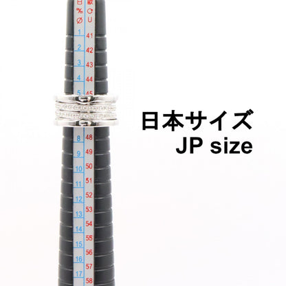 B-zero1 ビーゼロワン リング ダイヤ リング 指輪 K18WG ダイヤモンド ホワイトゴールド クリア ブルガリ アクセサリー BVLGARI