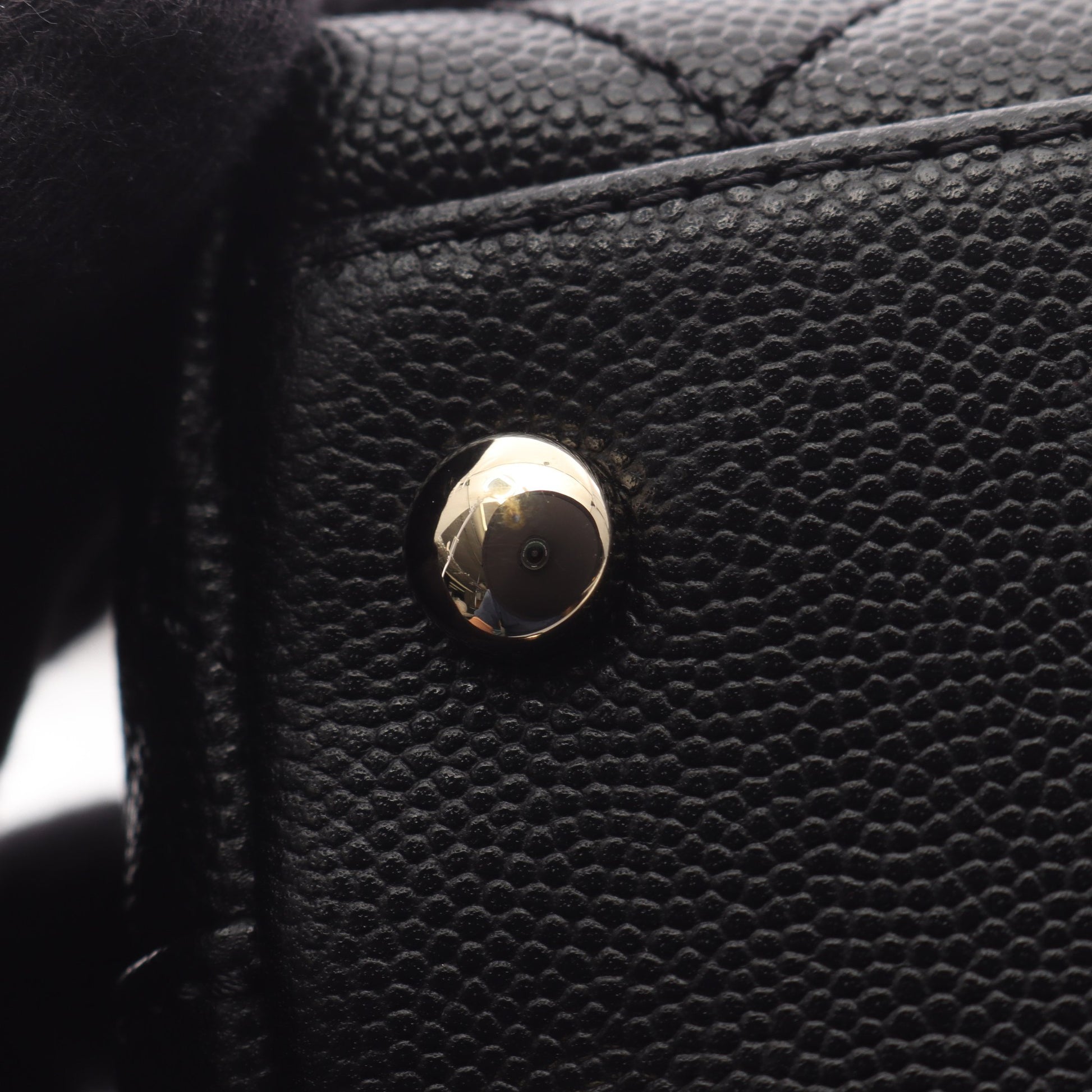 ココハンドルXXS トップハンドル ハンドバッグ キャビアスキン ブラック ゴールド金具 2WAY シャネル バッグ CHANEL