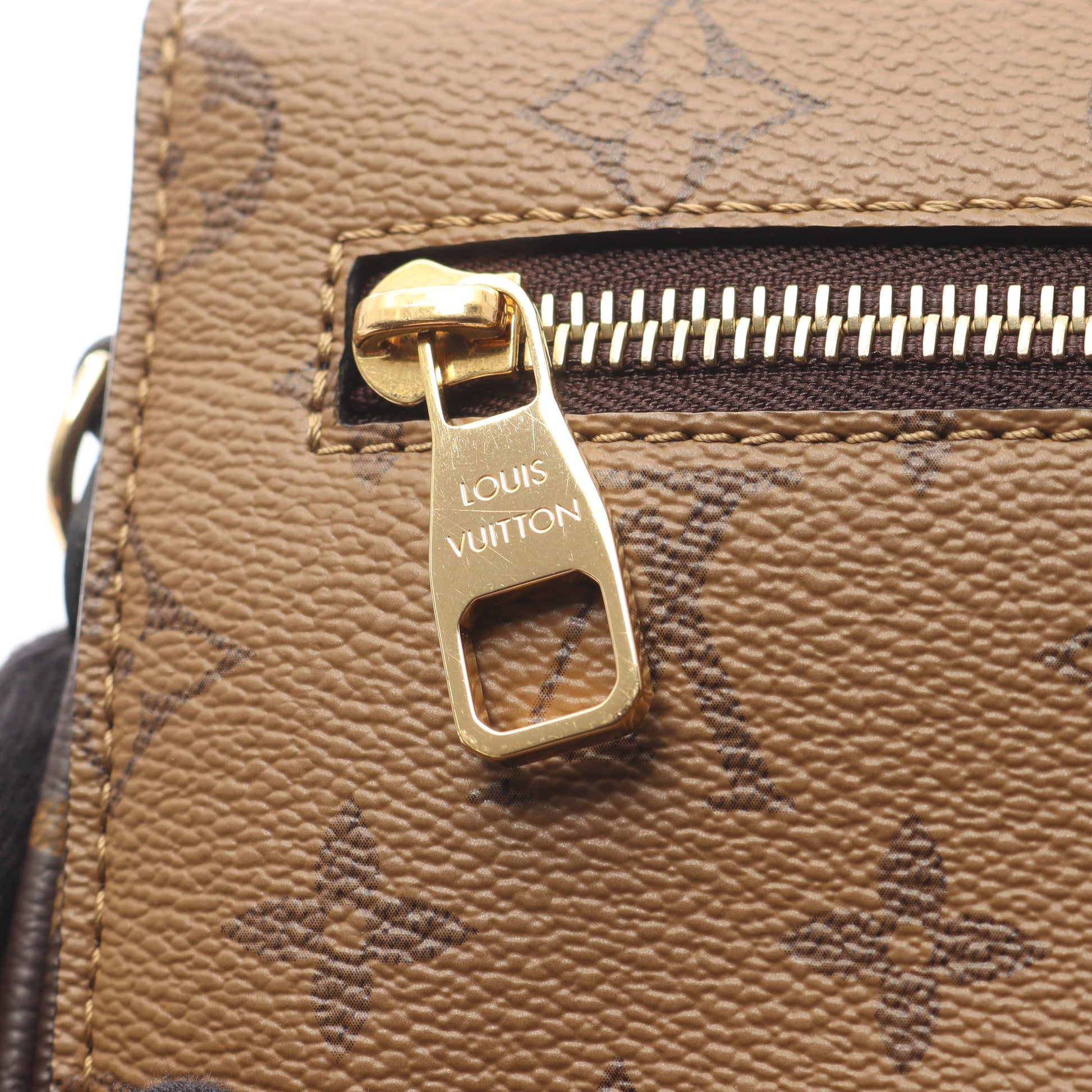 ポシェット メティス MM モノグラムリバース ハンドバッグ PVC レザー ブラウン ブラック 2WAY ルイヴィトン バッグ LOUIS VUITTON