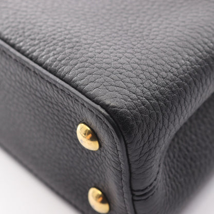 カプシーヌ MINI ノワール ハンドバッグ トリヨンレザー ブラック 2WAY ルイヴィトン バッグ LOUIS VUITTON