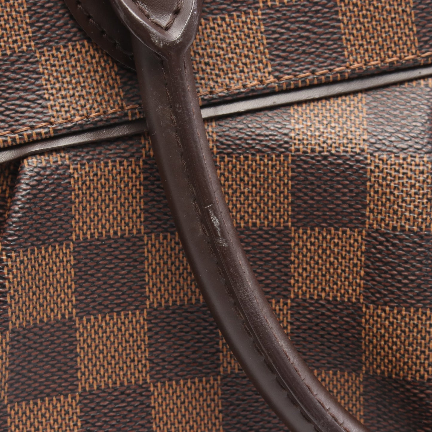 トレヴィPM ダミエエベヌ ハンドバッグ PVC レザー ブラウン 2WAY ルイヴィトン バッグ LOUIS VUITTON