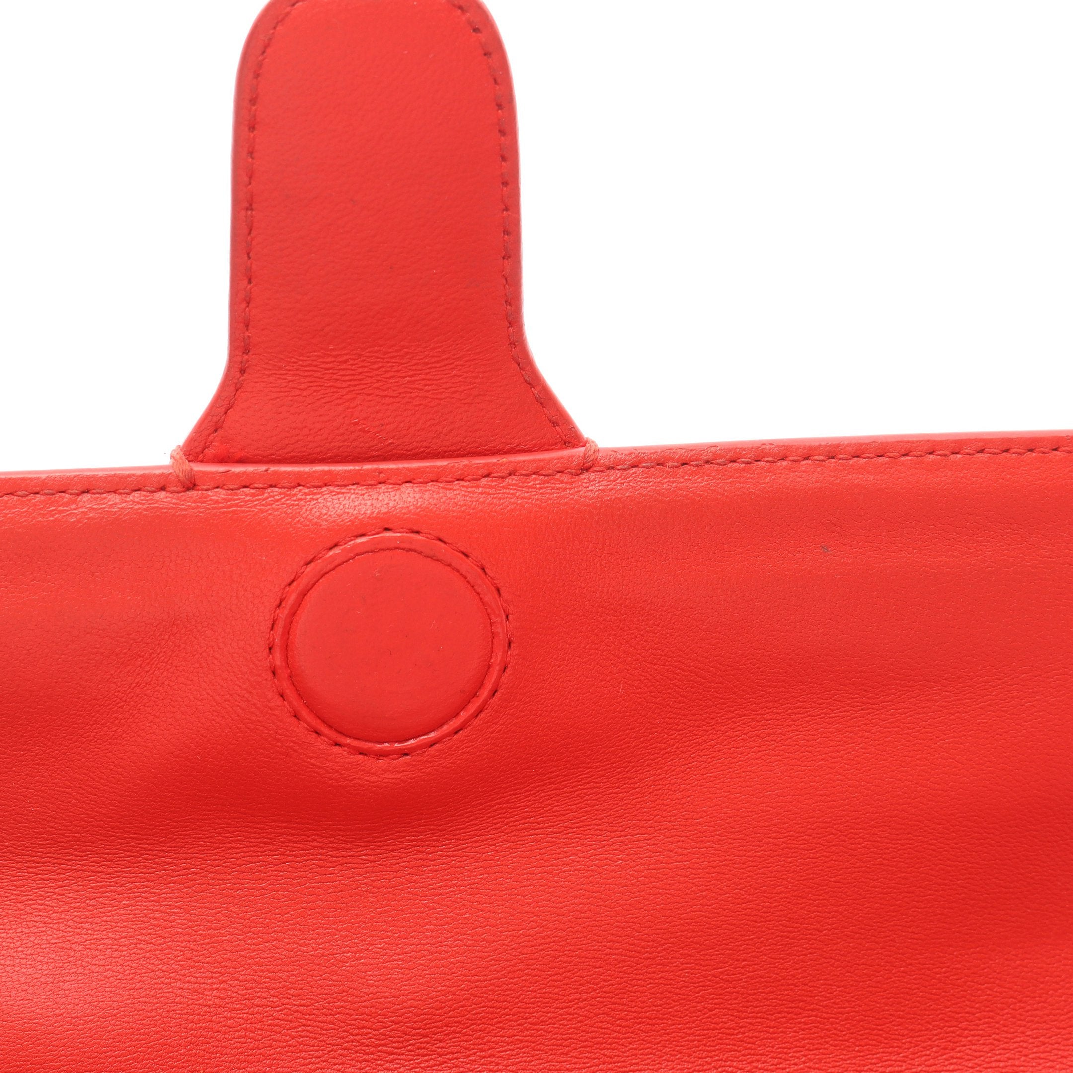 ボッテガヴェネタ BOTTEGA VENETA リアルト イントレチャート ショルダーバッグ バッグ レザー レディース レッド系 【中古】 BOTTEGA VENETA - ボッテガヴェネタ BOTTEGA VENETA リアルト イントレ