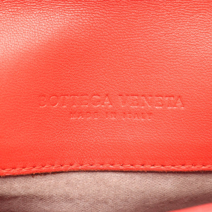 リアルト イントレチャート チェーンショルダーバッグ レザー レッド ボッテガヴェネタ バッグ BOTTEGA VENETA