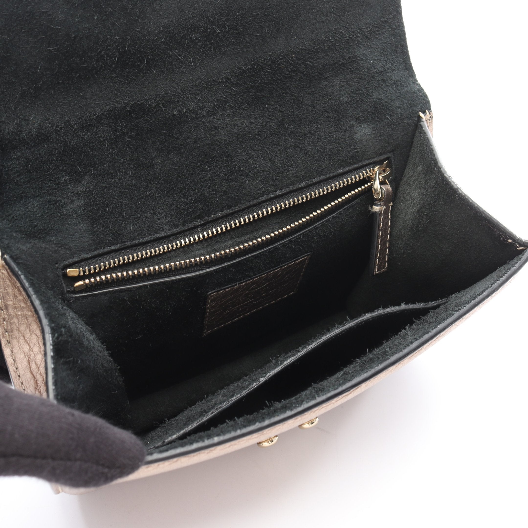 ヴァレンチノ Valentino ロックスタッズ ショルダーバッグ バッグ レザー レディース ゴールド系 【中古】 VALENTINO（ヴァレンティノ） ヴァレンチノ ロックスタッズ トート