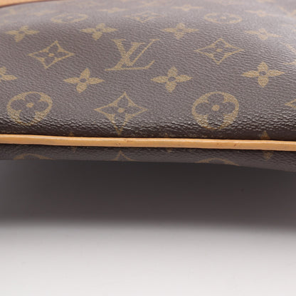クーサンGM モノグラム ショルダーバッグ PVC レザー ブラウン ルイヴィトン バッグ LOUIS VUITTON