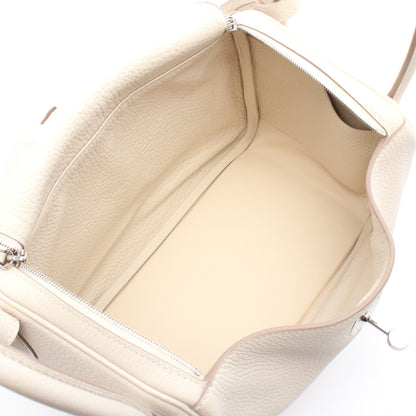 リンディ26 ベトン ショルダーバッグ トリヨンクレマンス アイボリー シルバー金具 D刻印 エルメス バッグ HERMES