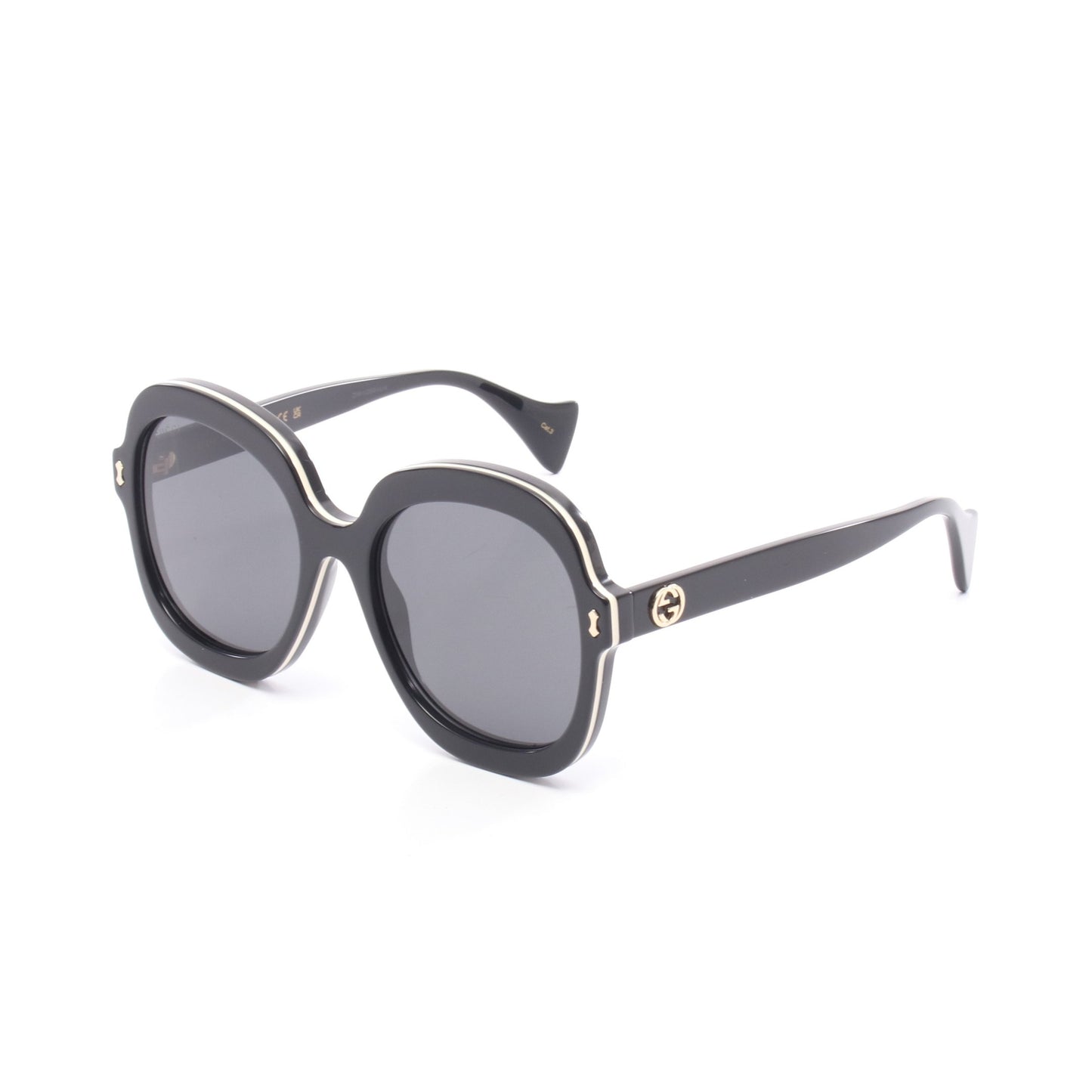 サングラス GP ブラック ホワイト ゴールド グッチ 財布・小物 GUCCI