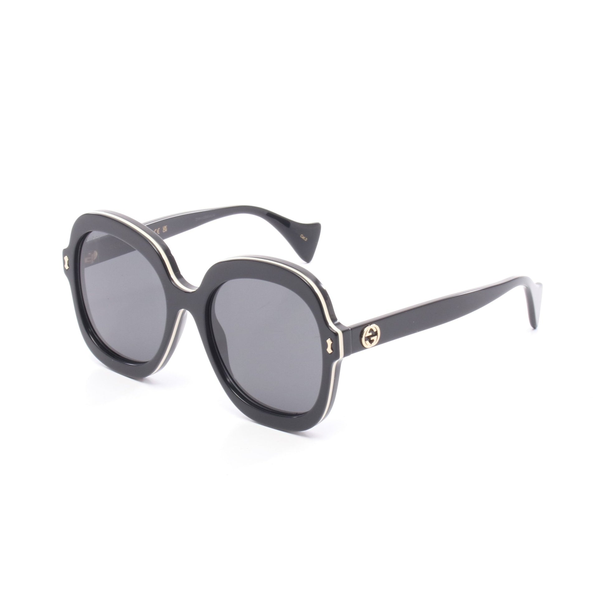サングラス GP ブラック ホワイト ゴールド グッチ 財布・小物 GUCCI
