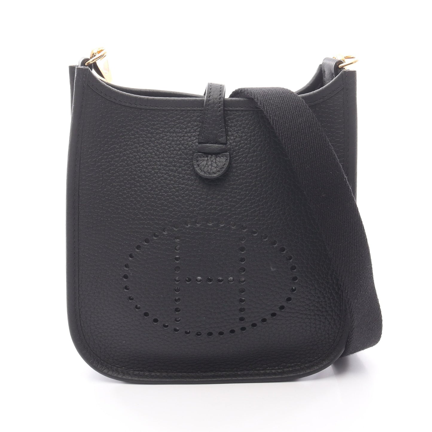 エヴリンTPM アマゾン ショルダーバッグ トリヨンクレマンス ブラック ゴールド金具 K刻印 エルメス バッグ HERMES