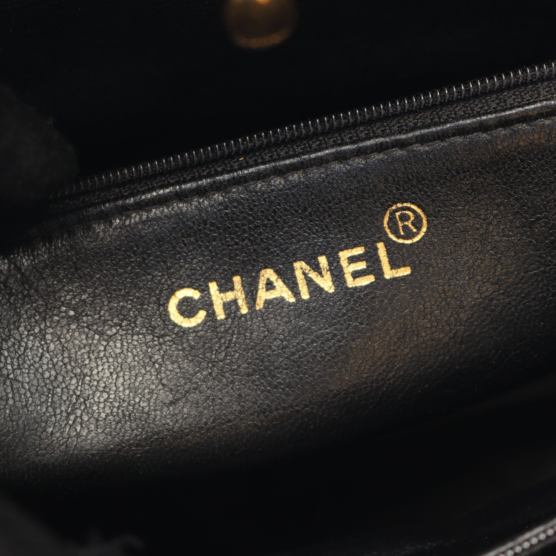 マトラッセ ハンドバッグ トートバッグ キャビアスキン ブラック ゴールド金具 シャネル バッグ CHANEL