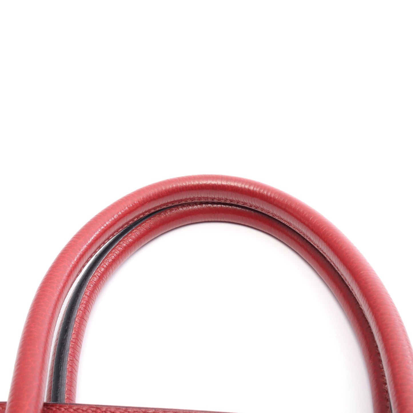 ショルダーバーキン ルージュガランス ショルダーバッグ トリヨンクレマンス レッド シルバー金具 □I刻印 エルメス バッグ HERMES