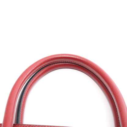 ショルダーバーキン ルージュガランス ショルダーバッグ トリヨンクレマンス レッド シルバー金具 □I刻印 エルメス バッグ HERMES