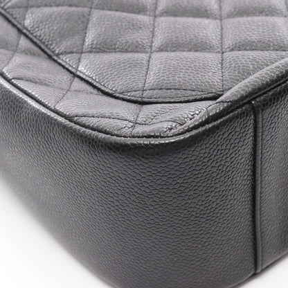 マトラッセ チェーンショルダーバッグ ワンショルダーバッグ キャビアスキン ブラック ゴールド金具 シャネル バッグ CHANEL