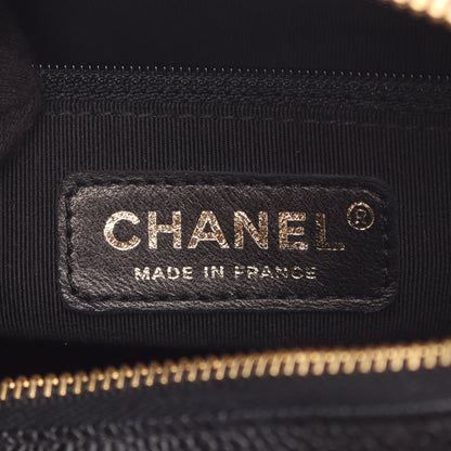 マトラッセ チェーンショルダーバッグ ワンショルダーバッグ キャビアスキン ブラック ゴールド金具 シャネル バッグ CHANEL