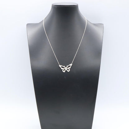 バタフライ ダイヤ ネックレス ネックレス PT950 ダイヤモンド プラチナ クリア ティファニー アクセサリー TIFFANY & Co.