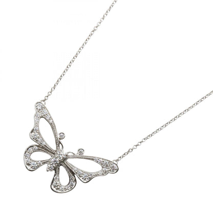バタフライ ダイヤ ネックレス ネックレス PT950 ダイヤモンド プラチナ クリア ティファニー アクセサリー TIFFANY & Co.