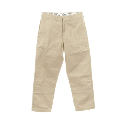 WIDE PANTS チノパンツ ワイドパンツ コットン ベージュ セント マイケル ボトムス SAINT MICHAEL